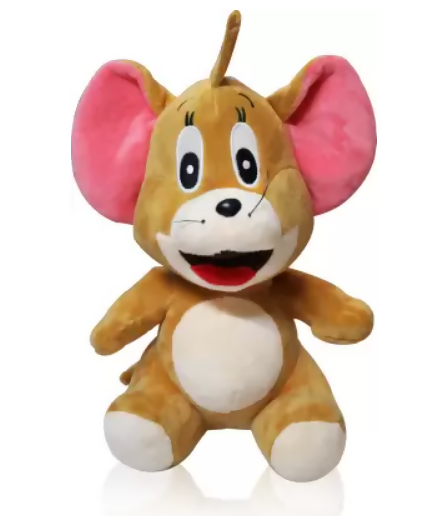 Tom and Jerry Plush Toy Combo – Soft, Cuddly Teddy Bear & Cartoon Character Set for Kids