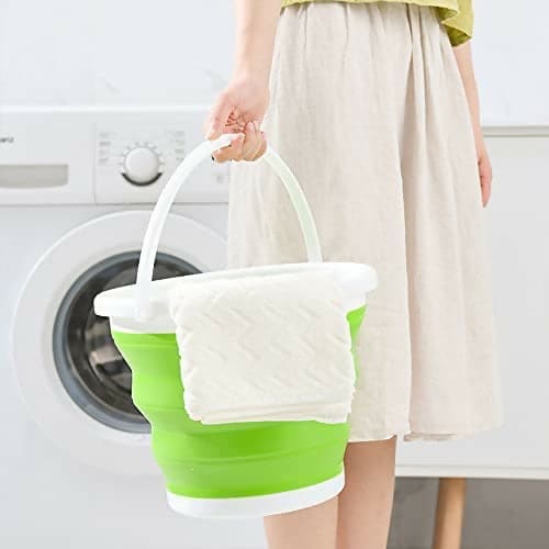 Silicon Foldable Bucket (Multi-color)