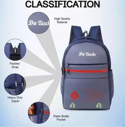 30 L Medium Laptop Backpack for Unisex - Navy Blue SUPER