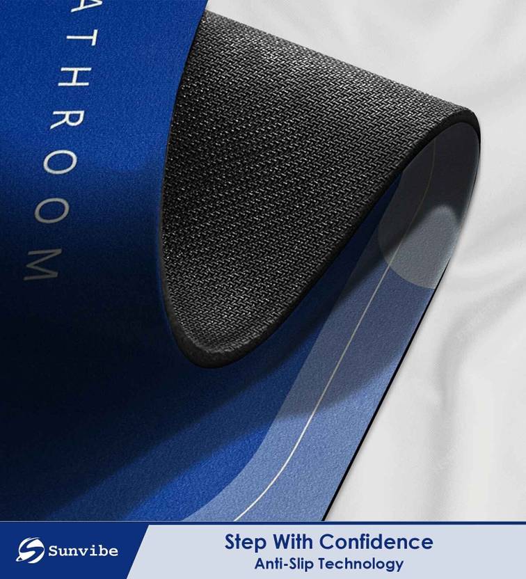 Casacraft by Pepperfry Rubber Bathroom Mat  (Bath Mats, Medium)