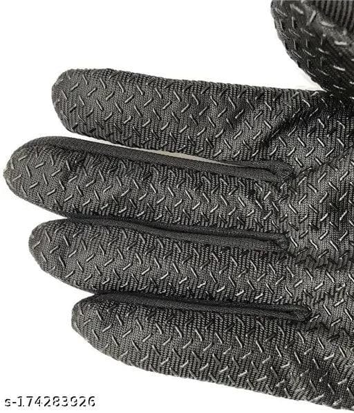 Army Print Motorbike Unisex Protective Warm Gloves Driving - HalfPe