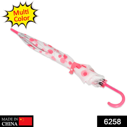 Dot Printed Umbrella For Men And Women Multicolor