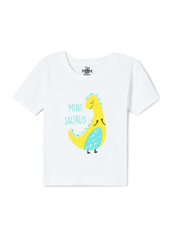 Mini Saurus Kids T shirt - TWKD - MNSU - 6 - 12