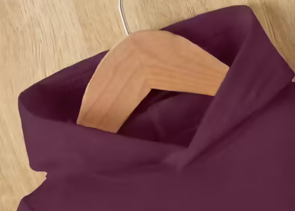 Little Racer Maroon Hooded Top & Bottom Kids Set Luck Fashion