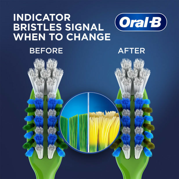 Oral-B CrissCross Manual Toothbrush – Family Pack of 4 HalfPe - FW -TPT