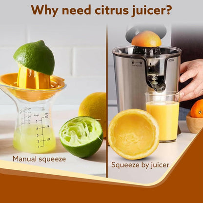 AGARO Regency Electric Citrus Juicer 350W power (capacity: 650 ml) - HalfPe