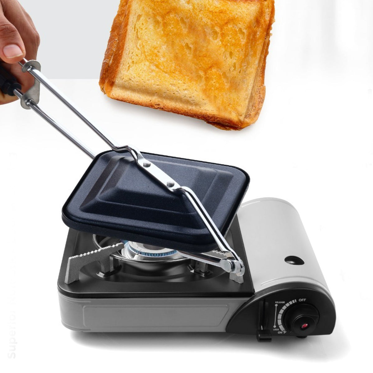 Apex Regular Non-stick Flame-based Sandwich Toaster HP DD