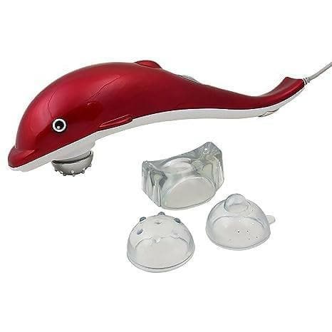 Dolphin Handheld Massager with Vibration (Multi-color) - HalfPe