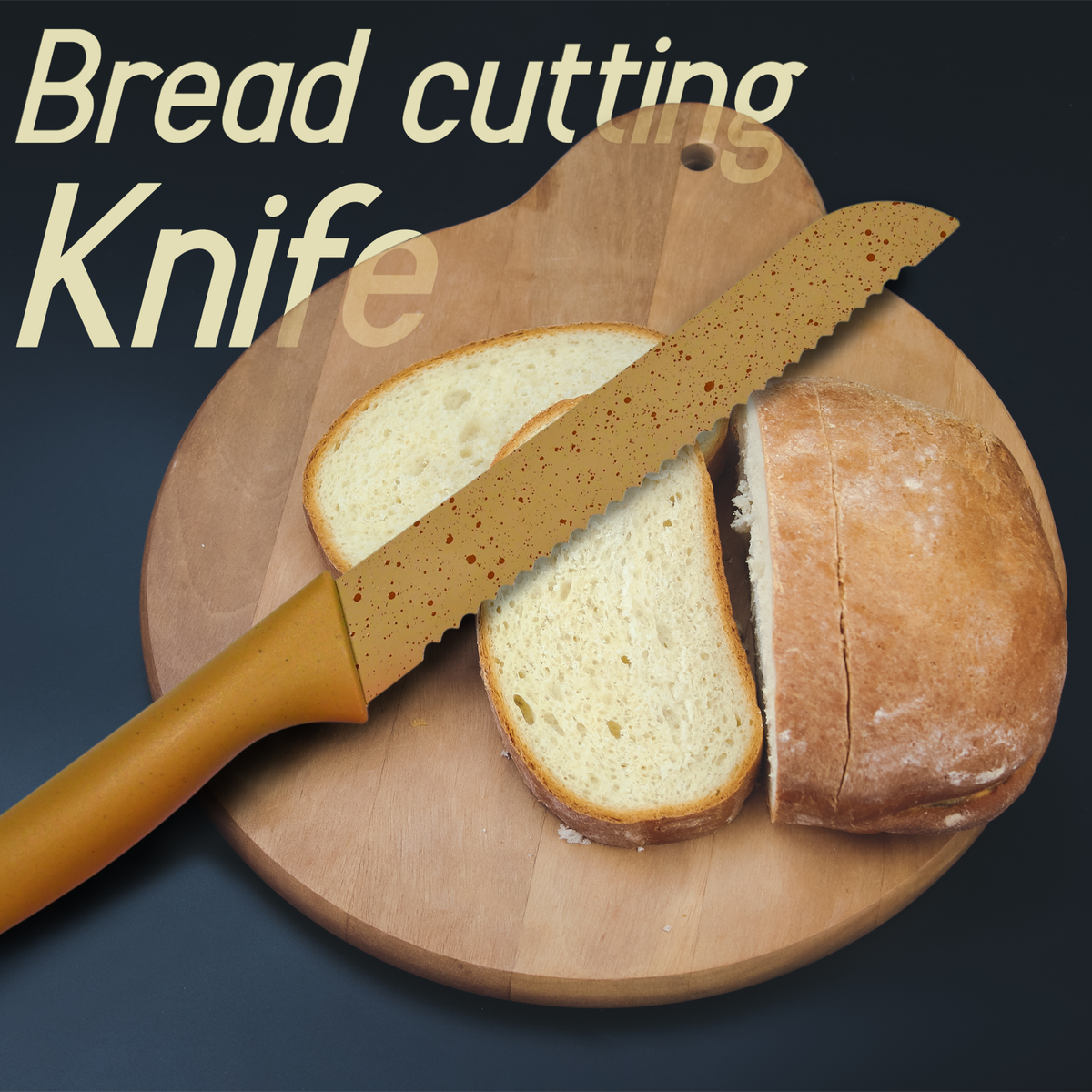 Premium 6-in-1 Kitchen Knife Set – Corrugated Blade Knives in Gift Box HP DD