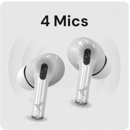 KDM W1 Smart Pods TWS Earbuds with 50H Playtime, Quick Charging, 4 Mic ENC, ANC, Gaming Mode & Low Latency –MULTICOLUR Dreams Gadgets
