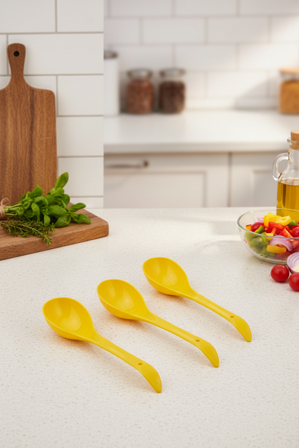 Plastic Serving Ladle - Set of 3 SUPER