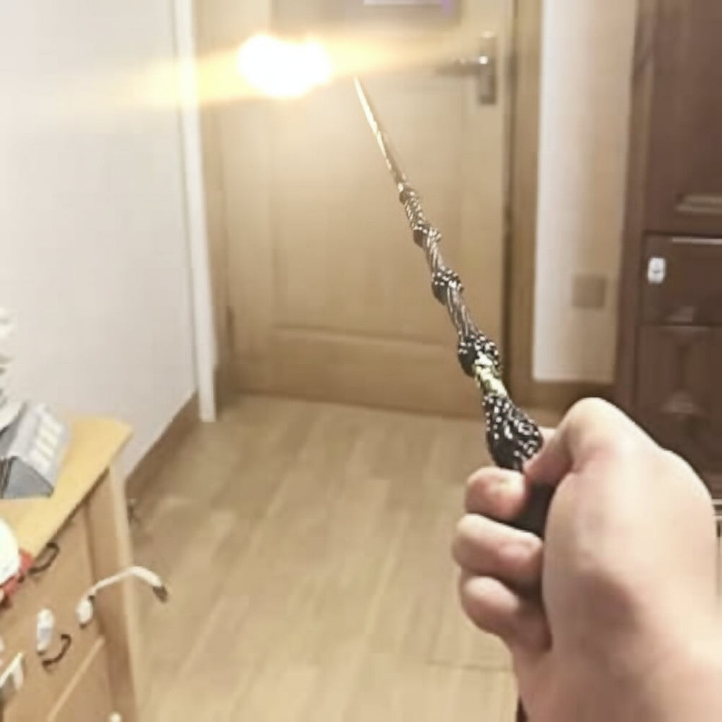 Real Fire Shooting Magic Wand with Electronic Incendio Wizard Wand for Cosplay & Magic Tricks with Flash Paper Fireball Effect (Multi Design) SAHANA GIFTS & STATIONARY