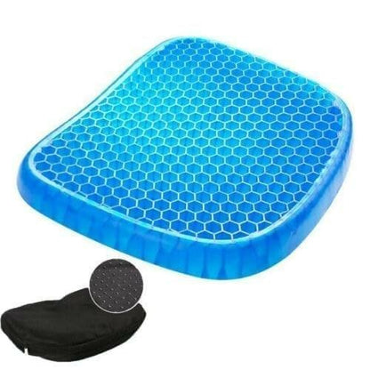 Comfortable Blue Design Gel Pad For Soft Sitting Purpose (Blue) - HalfPe