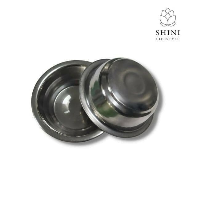 Shini lifestyle Stainless-steel Vegetable Bowl/ Soup Bowl (Pack of 4) - HalfPe