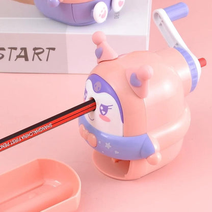 A Stylish Kuromi Mechanical Pencil Sharpener (pink) . - HalfPe