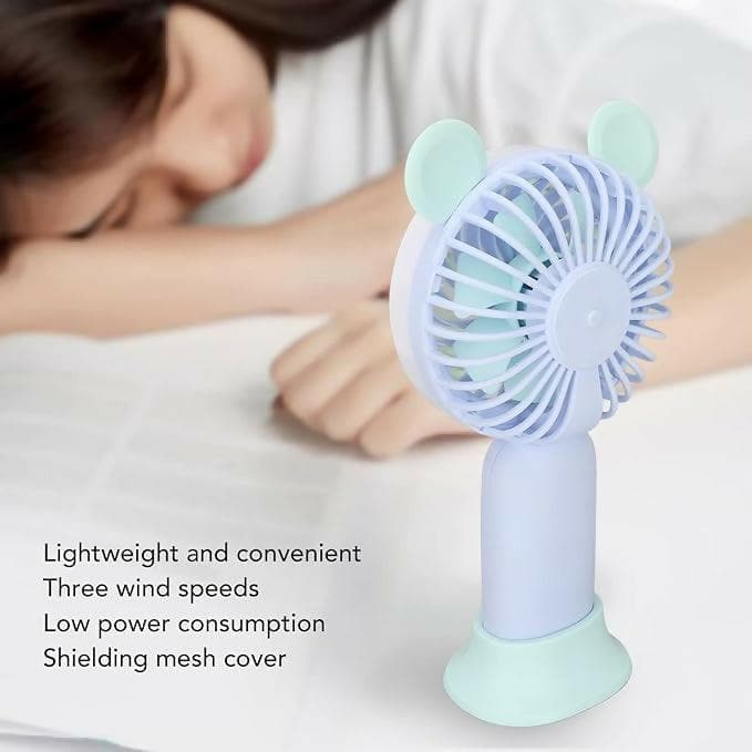 Cute Mini Fans With Elegant Ears - HalfPe