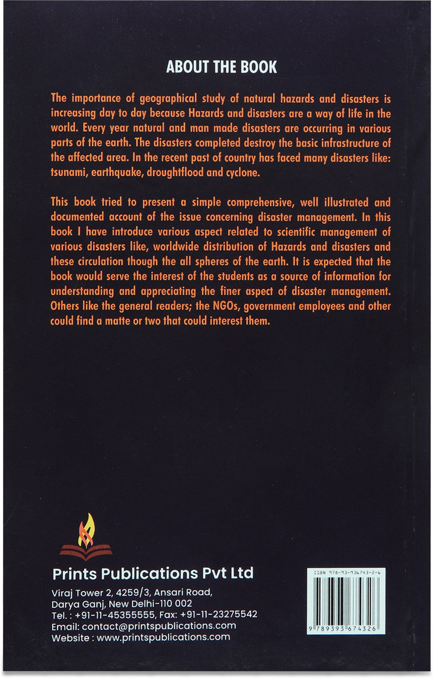 NATURAL HAZARDS AND DISASTER MANAGEMENT book by prints publications Prints Publications