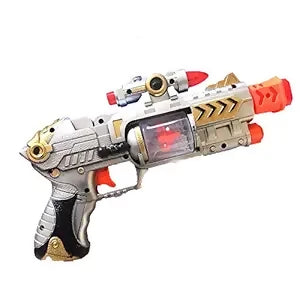 Intergalactic Laser Space Gun with Flashing Lights and Sound Effects