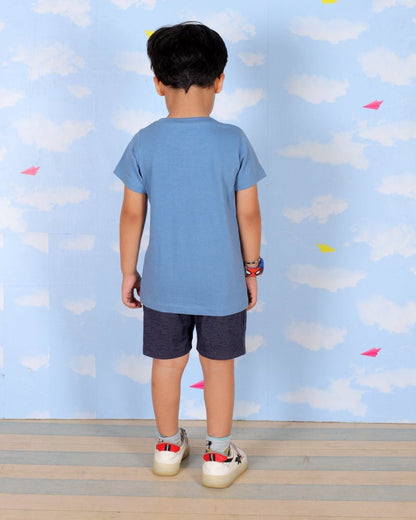 Need Some Space Boys T-Shirt And Shorts Set - KCW-AN-NSSH-1-2