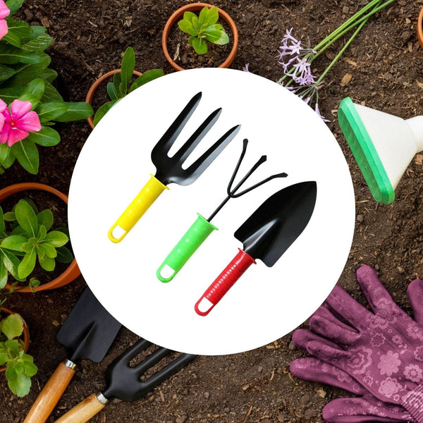 Colorful Garden Tool Set  (3pc)