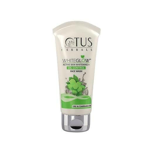 Lotus Herbals White Glow Active Skin Whitening and Oil Control Facewash, (100g,Pack Of 2) - HalfPe