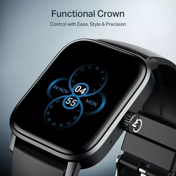 boAt Wave Astra Neo Smartwatch with BT Calling, 100+ Sports Modes & Smart Notifications (Active Black)
