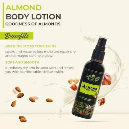 Almond Body Lotion | NUTRAHERBAL (Pack of 2) - HalfPe