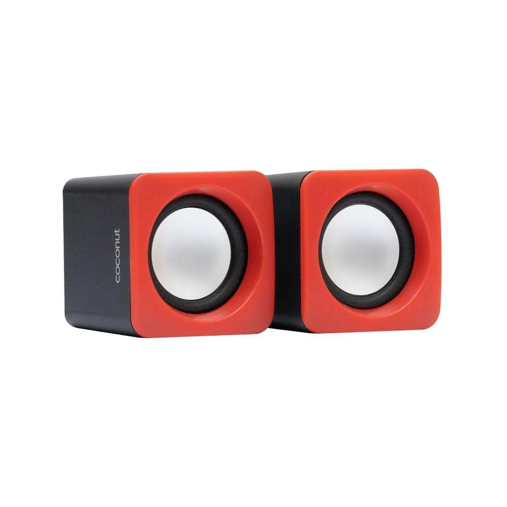 US05 Mini USB Speaker for Laptop & Computer (Pack Of 2,Multi-Colour) - HalfPe