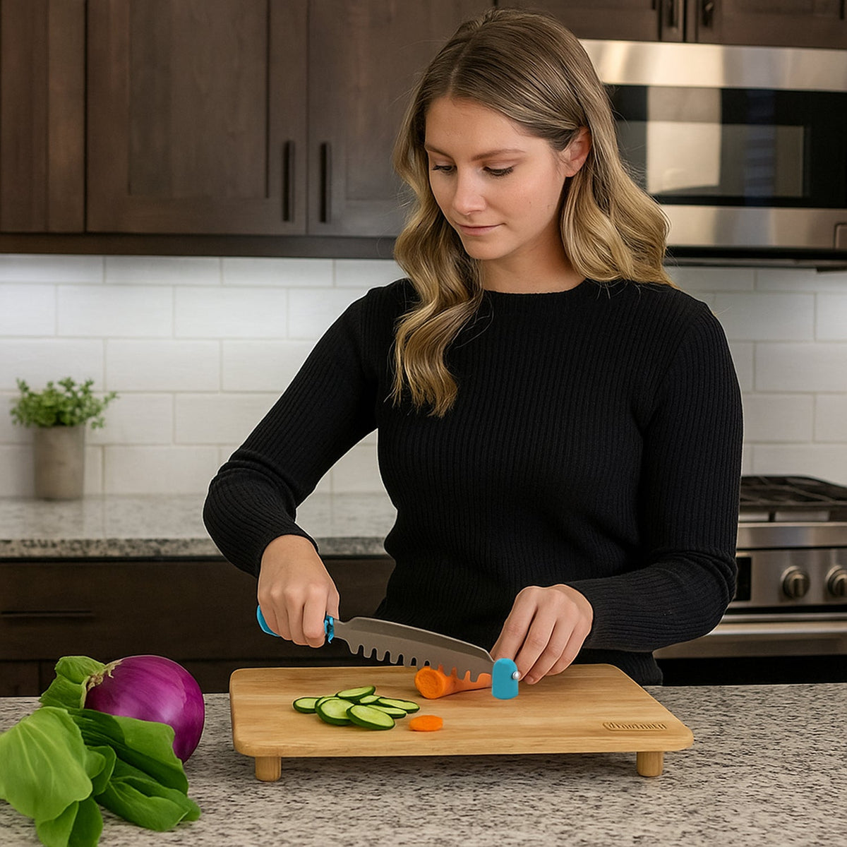 Supermom Wooden Craft Cutting And Chopping Board (1 Pc) HP DD