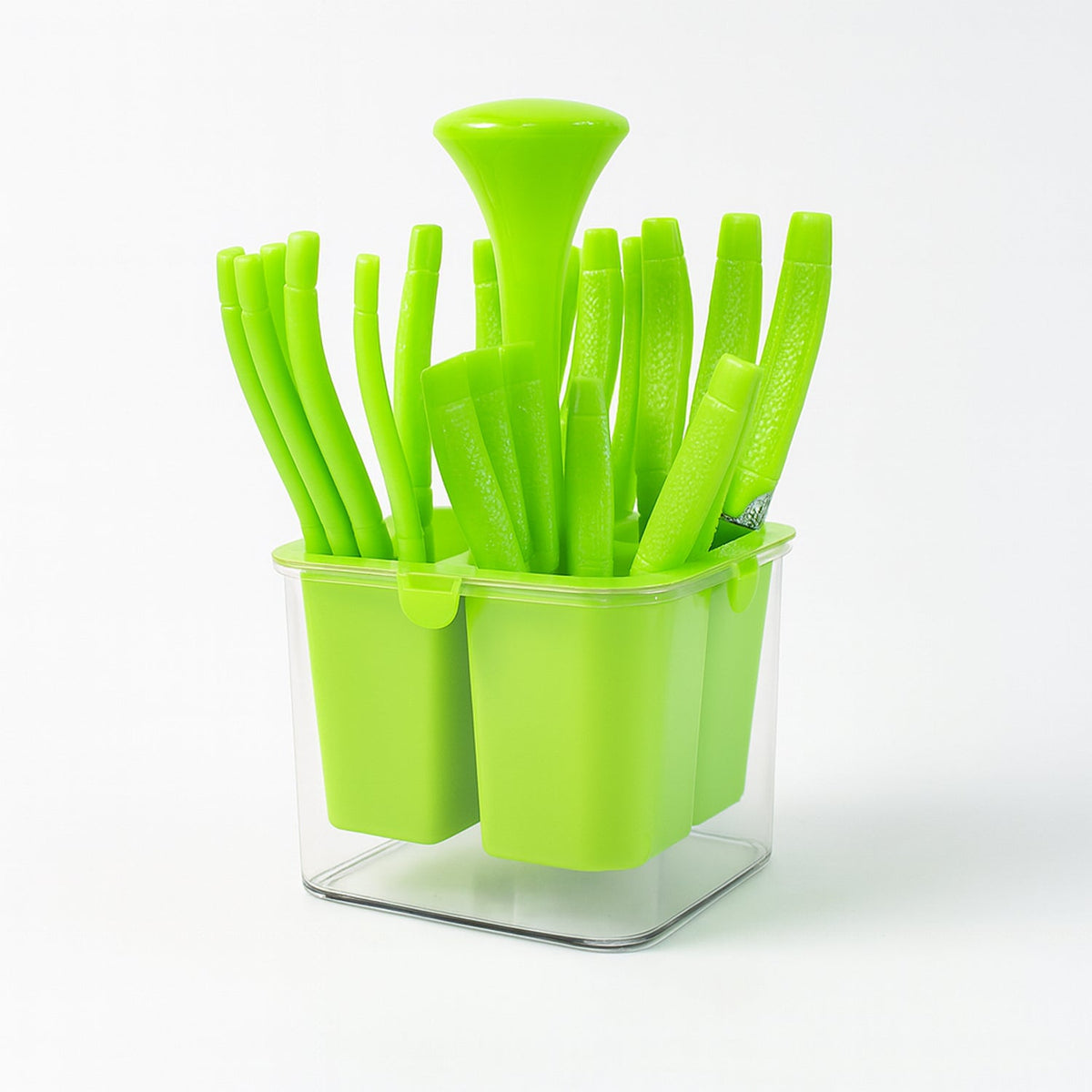 Supermom Premium Fancy Cutlery Set With Holder (24 Pc  Set) HP DD