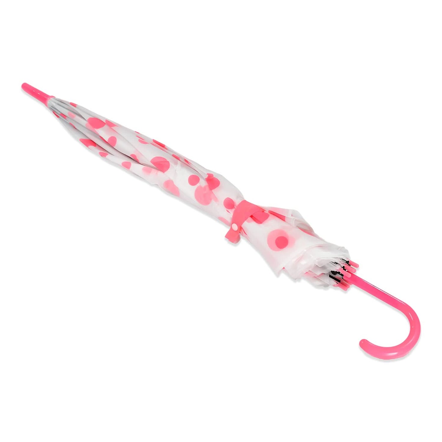 Dot Printed Umbrella For Men And Women Multicolor