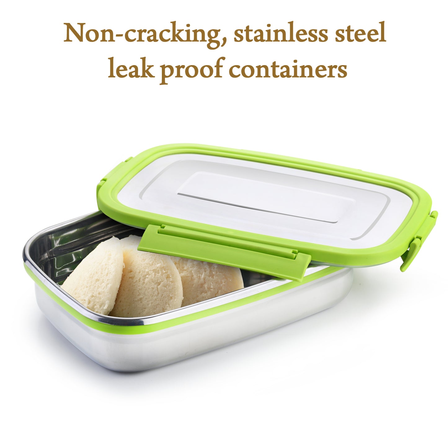 Stainless Steel Lunch Pack For Office  & School Use