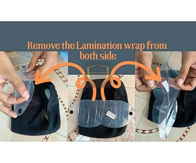 Unisex Cotton Full Face Winter Mask with Eye Protection Goggles Windproof & Sun-Proof Cycling and Bike Mask for Men & Women – Black (Pack of 1)