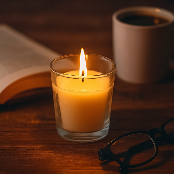 Inlief Scented Votive Jar Candle In Glass & Sweet Dreams Soy Blend Candle (50 Gm)