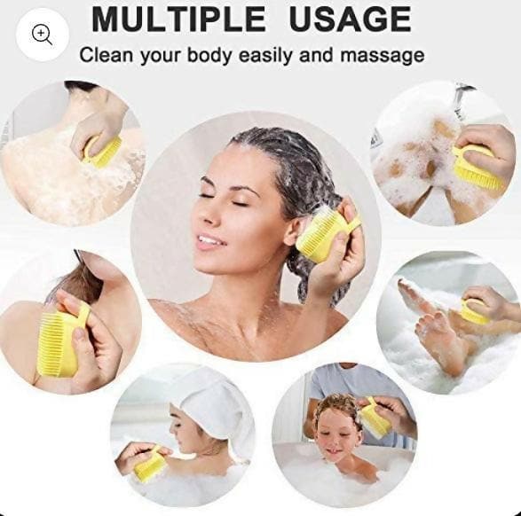 Silicon Bath Brush - HalfPe