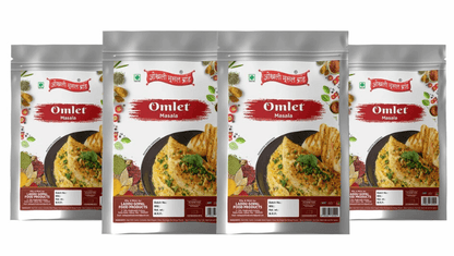 Omlet masala 320g (pack of 4x 80g) | OKHLI MUSAL BRAND - halfpeapp