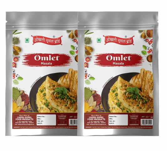 Omlet masala 480g(pack of 2x 240g) | OKHLI MUSAL BRAND - halfpeapp