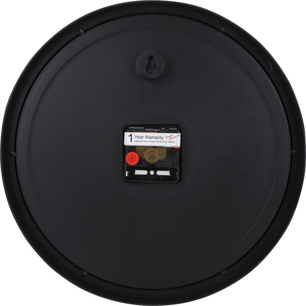 Timex Analog 29.7 cm X 29.7 cm Wall Clock??(Brown, With Glass, Standard)