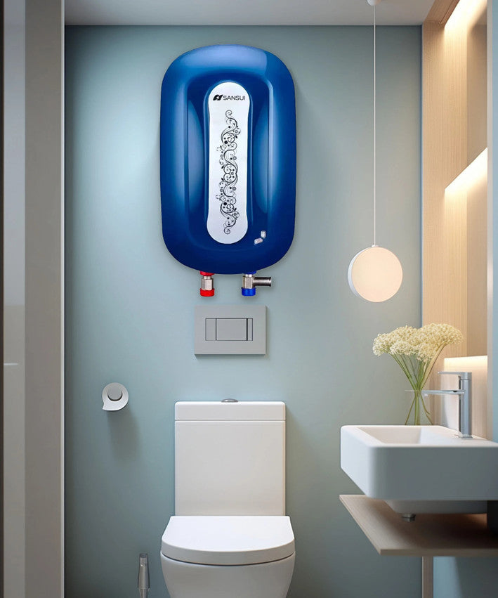 Sansui Allure 3 L Instant Water Geyser with High-Grade SS Tank – Cobalt Blue
