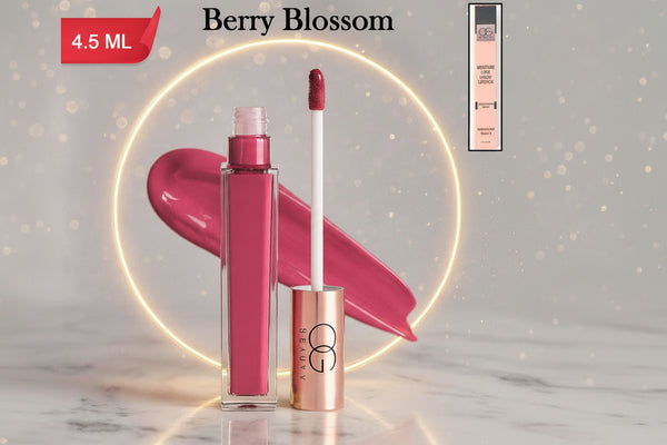 Og Beauty Berry Blossom Moisture Lock Liquid Lipstick (4.5 Ml  1 Pc)
