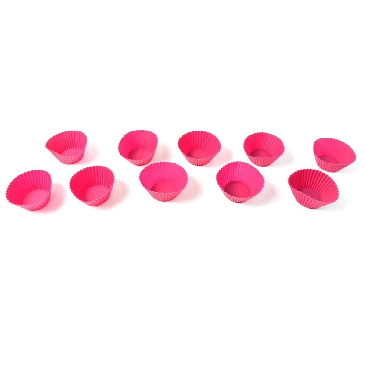 Silicone Cup Cake Mould (10 Pcs Set) HP DD