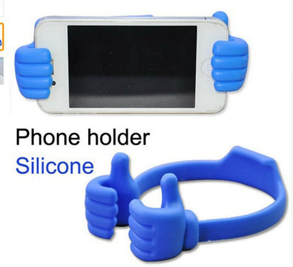 Universal Flexible Portable Mount Cradle Thumb Ok Stand Holder for Mobile Phones 2