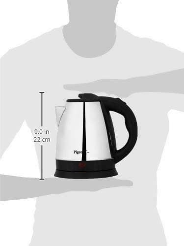 Pigeon Amaze Plus Electric Kettle with Stainless Steel Body 1.5 litres - HalfPe