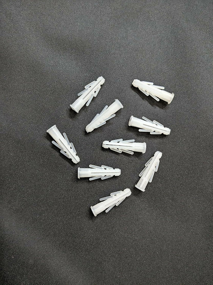 Rawl Plugs Wall Anchors – 35 mm (Pack of 500) Heavy Duty Plastic Gitti Nylon Plugs Wall Plugs Screw Sleeves WiNNY