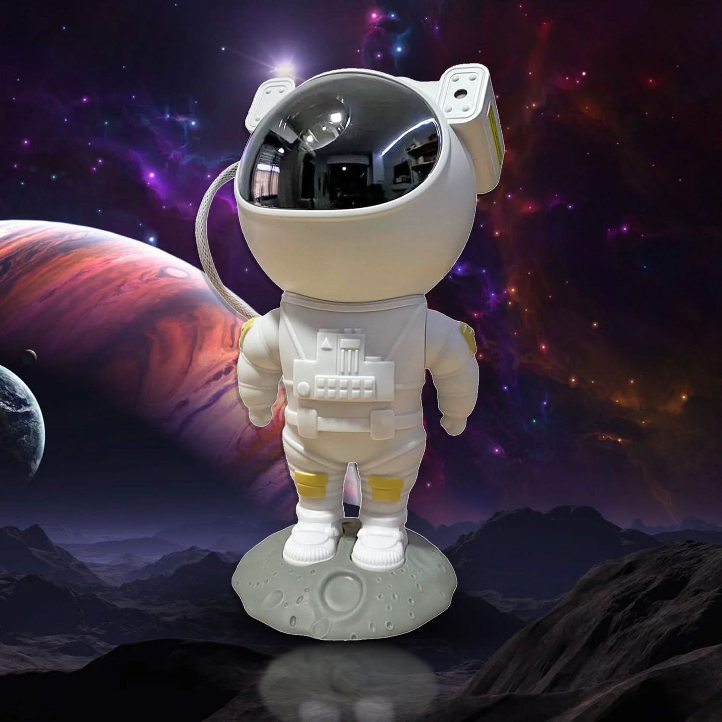 Robot Sky Space Stars Light Astronaut Galaxy Projector