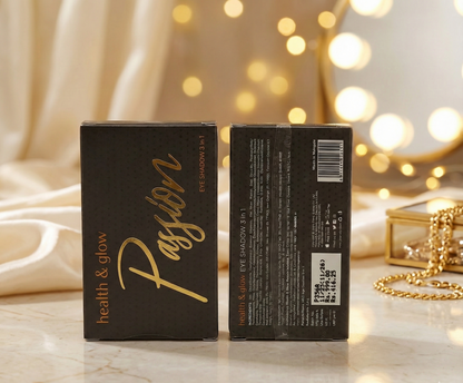 Health & Glow eyeshadow palette 3 in 1 elegant