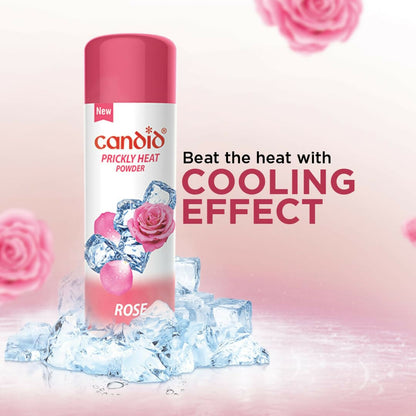 Candid Prickly Heat Powder With Rose | 120 Gm (1PC)