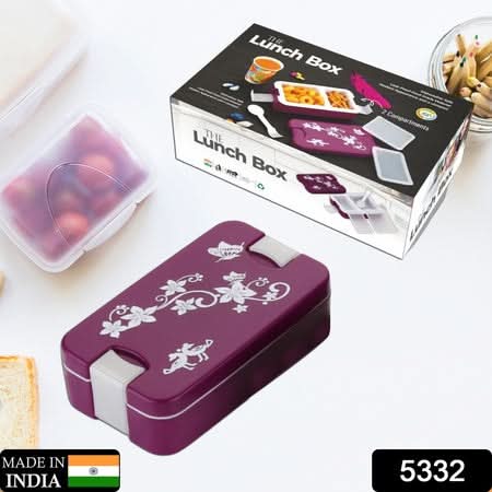 Airtight 2-Compartment Lunch Box