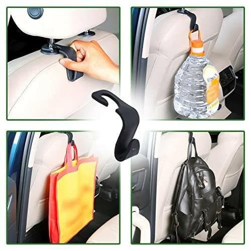 Car Backseat Hook/Hanger (Pack of 4) - HalfPe