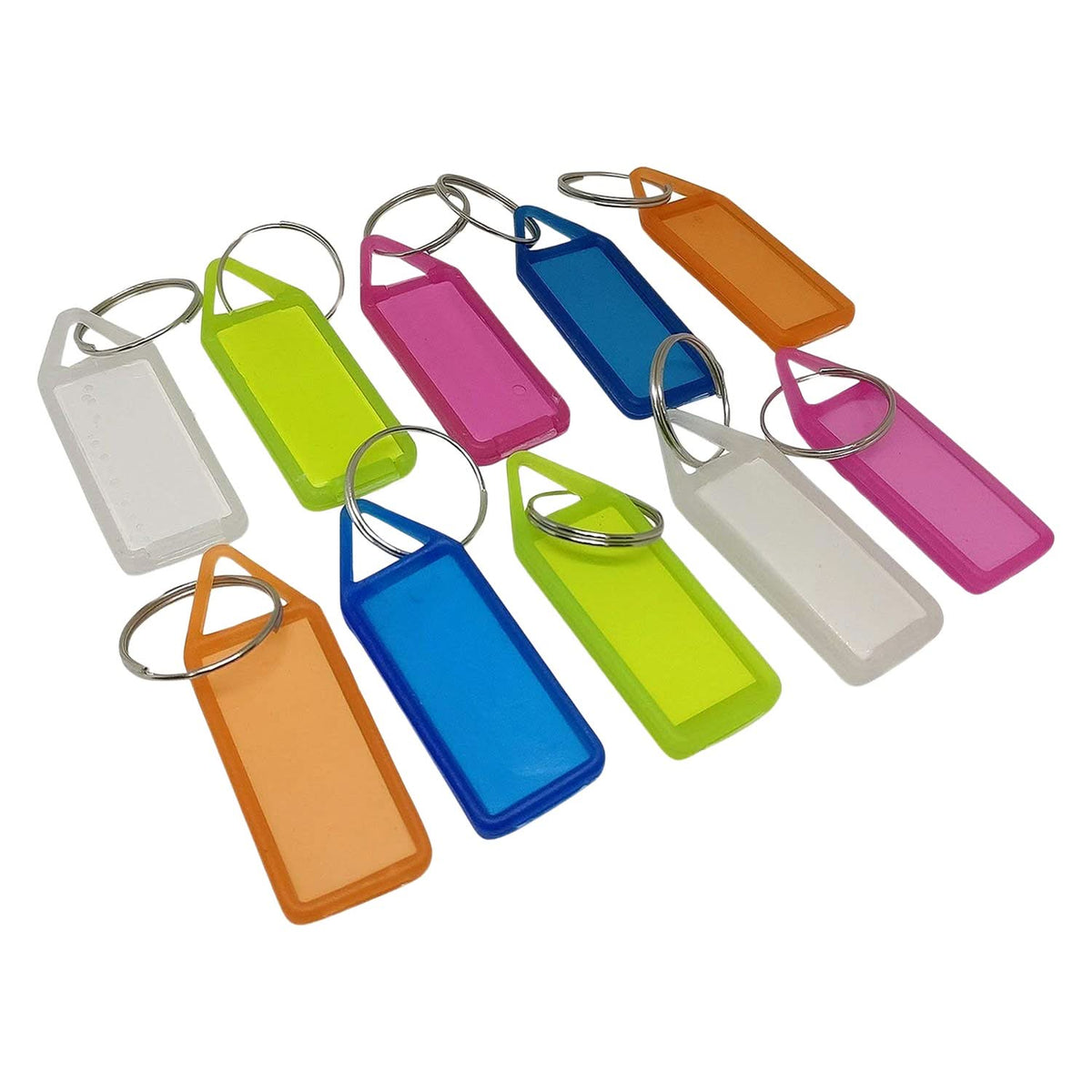 10 Pc Keychain Tag Label Used For Decorative Purpose On Keys And All HP DD